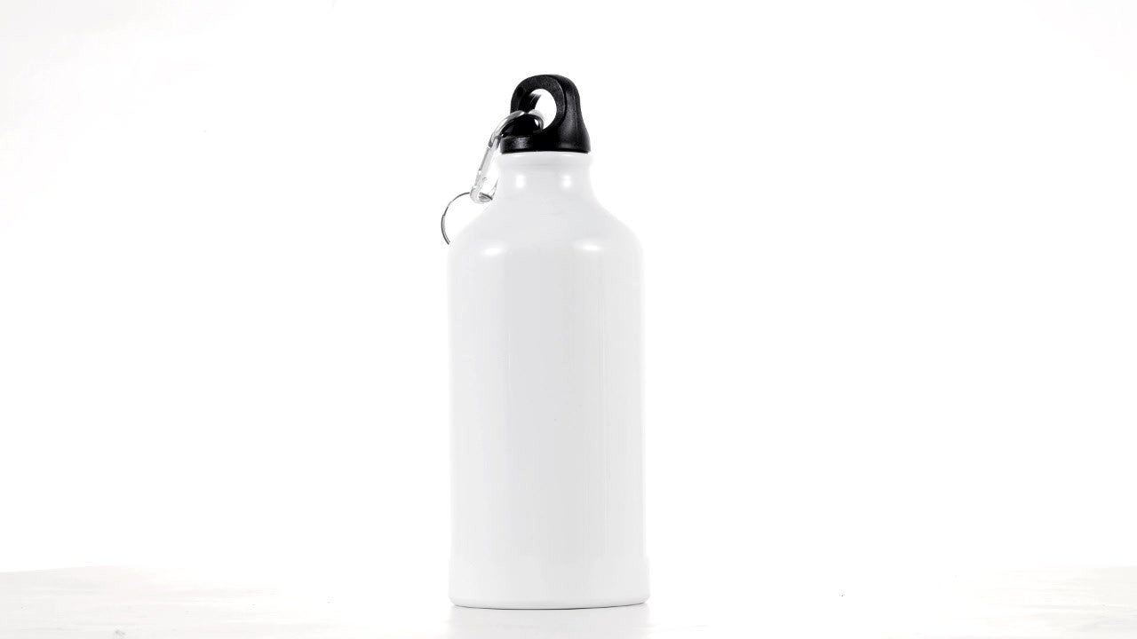 Bidon sport alb 500ml sublimabil