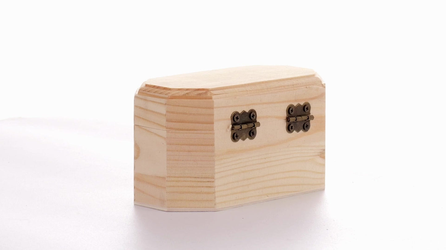 Cutie de lemn CHEST 12x6x6