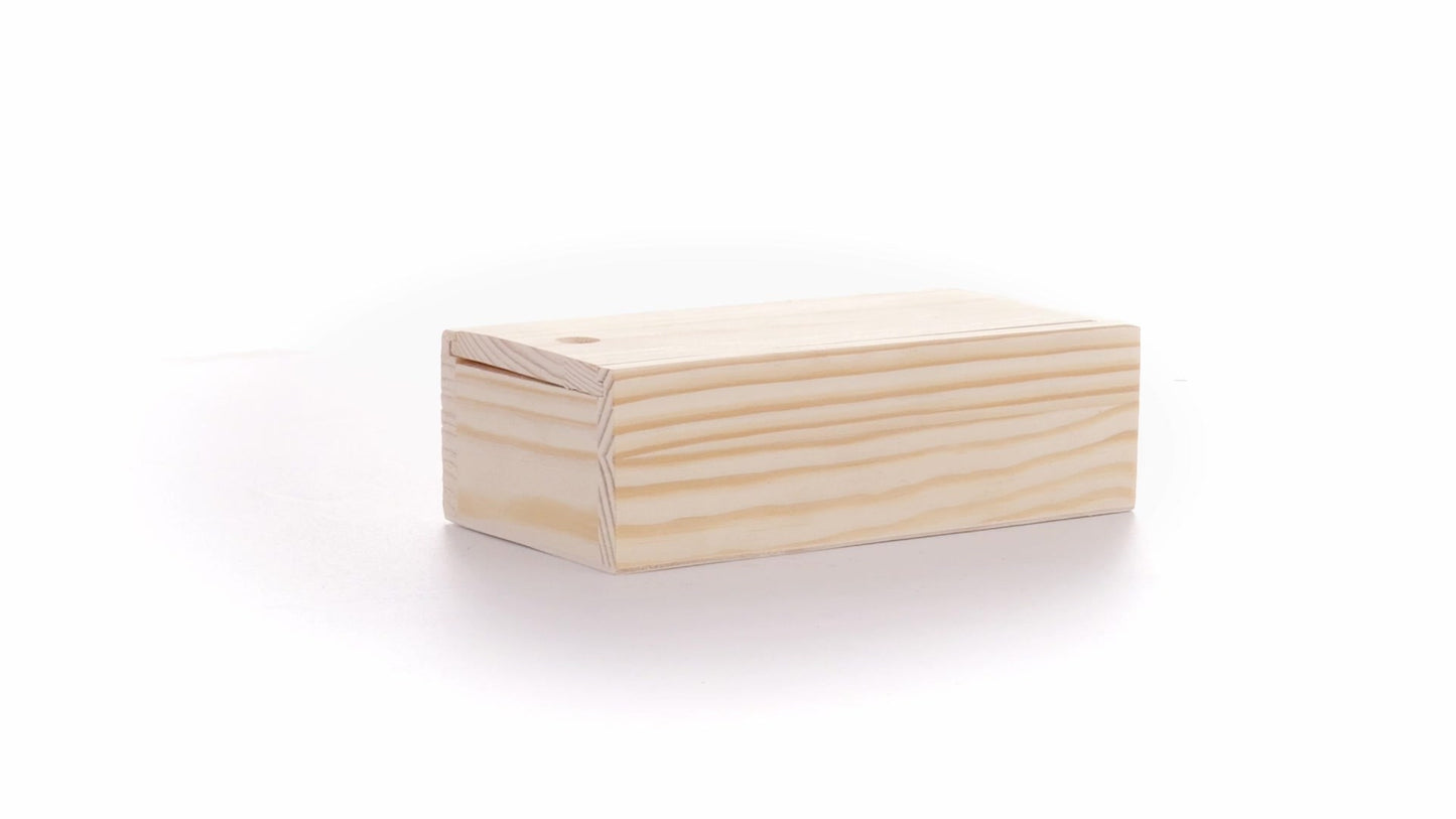 Cutie de lemn SLIDE 15x7x5
