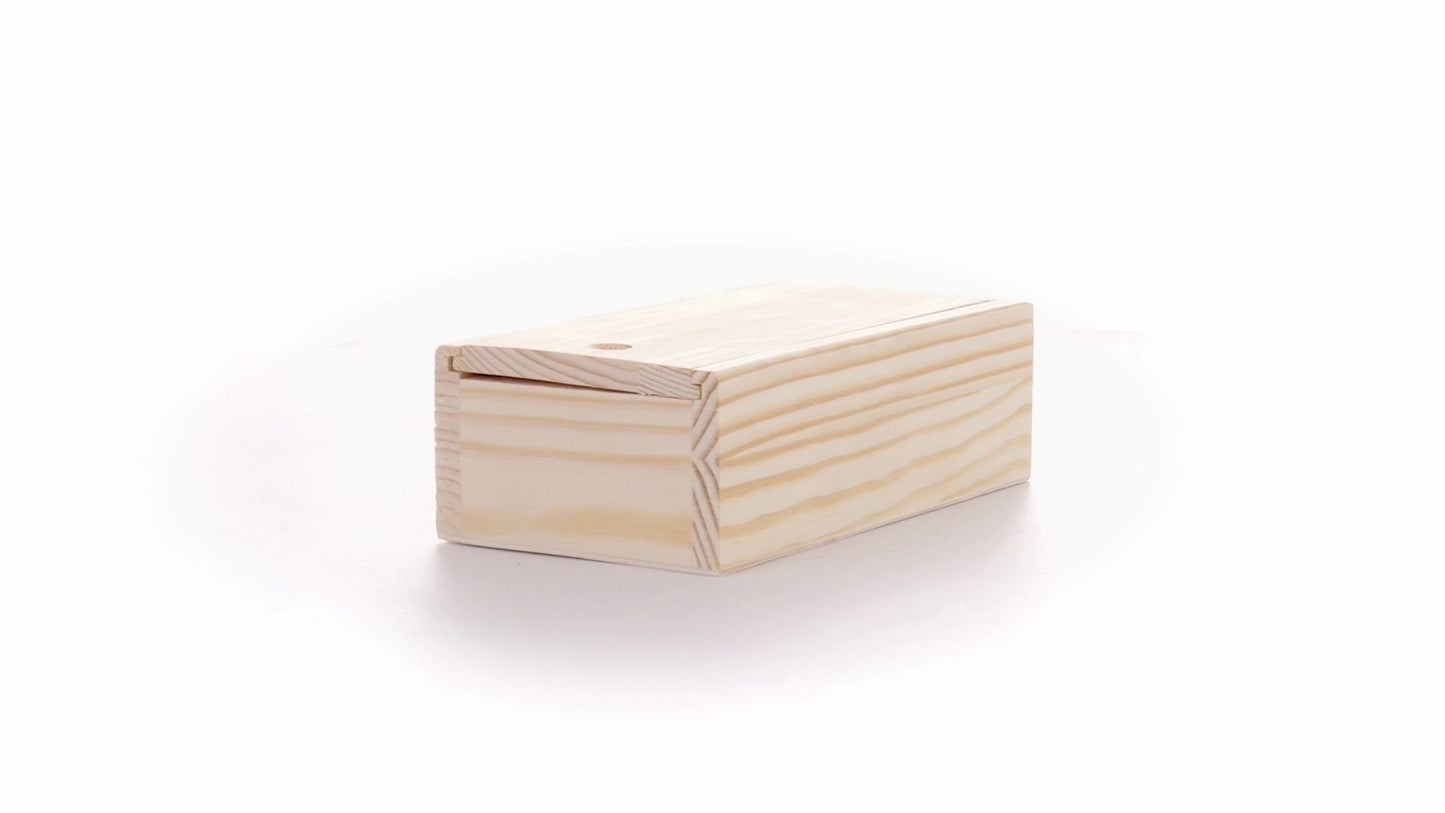 Cutie de lemn SLIDE 15x7x5