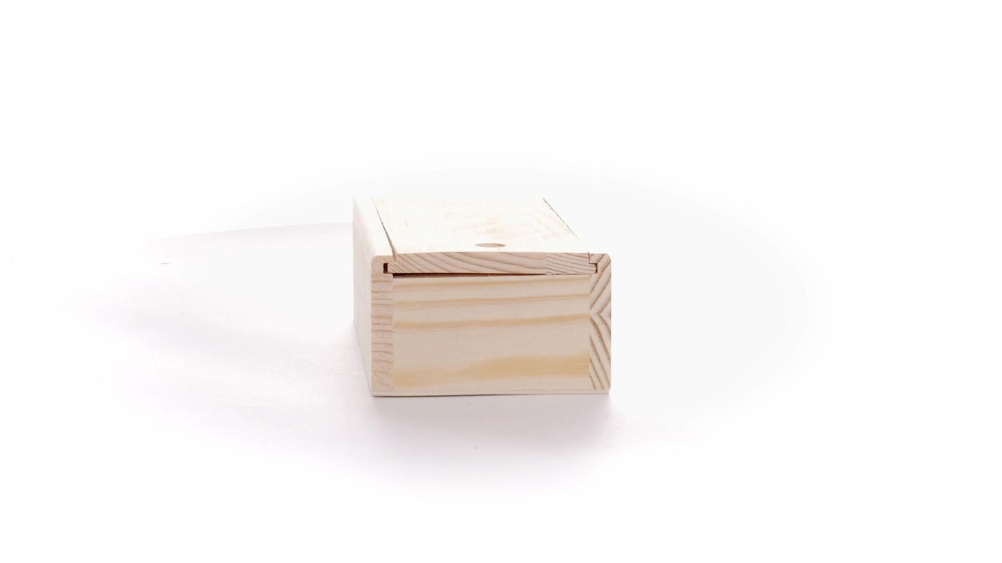 Cutie de lemn SLIDE 15x7x5
