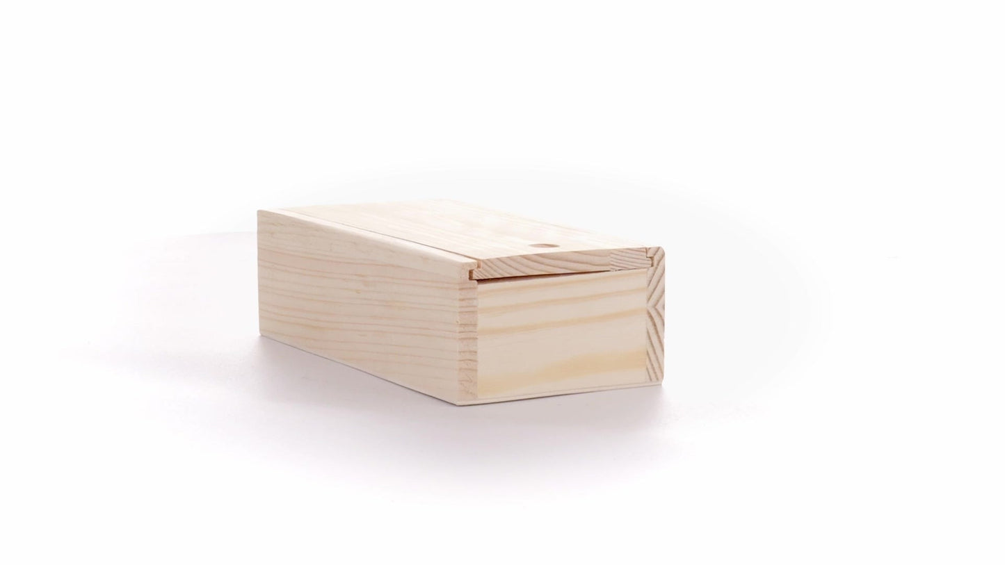 Cutie de lemn SLIDE 15x7x5