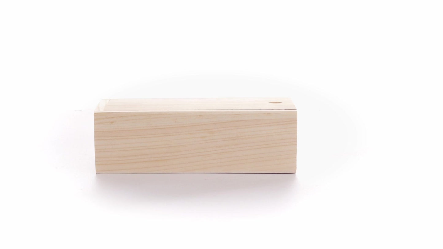 Cutie de lemn SLIDE 15x7x5