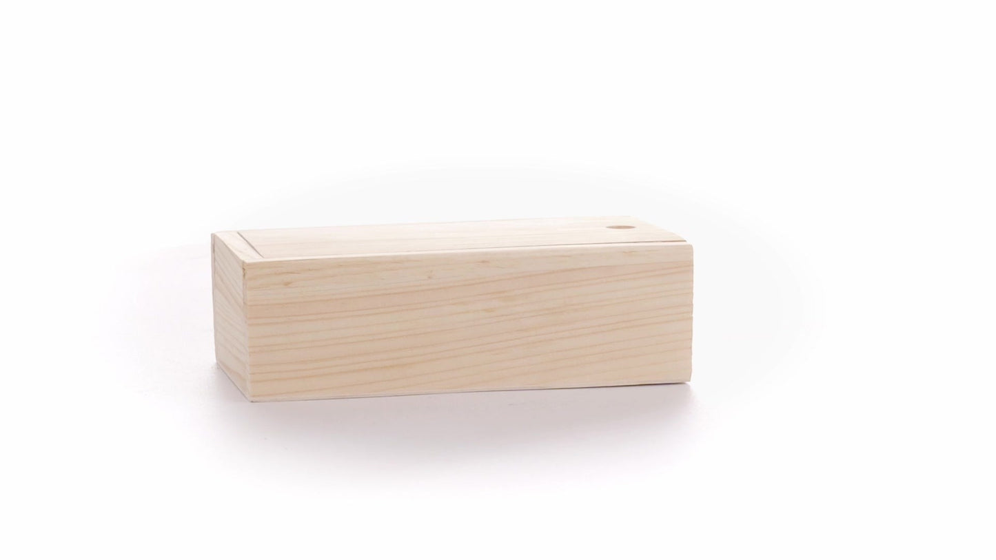Cutie de lemn SLIDE 15x7x5