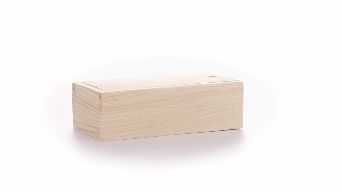 Cutie de lemn SLIDE 15x7x5