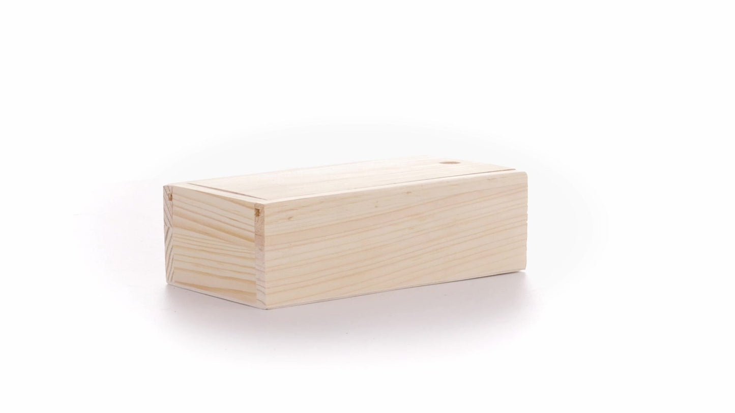 Cutie de lemn SLIDE 15x7x5