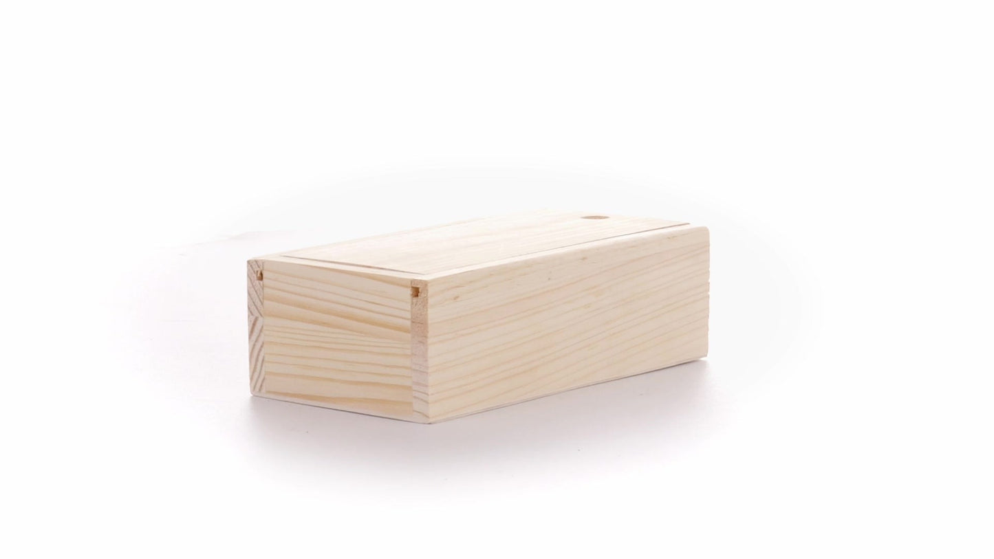 Cutie de lemn SLIDE 15x7x5