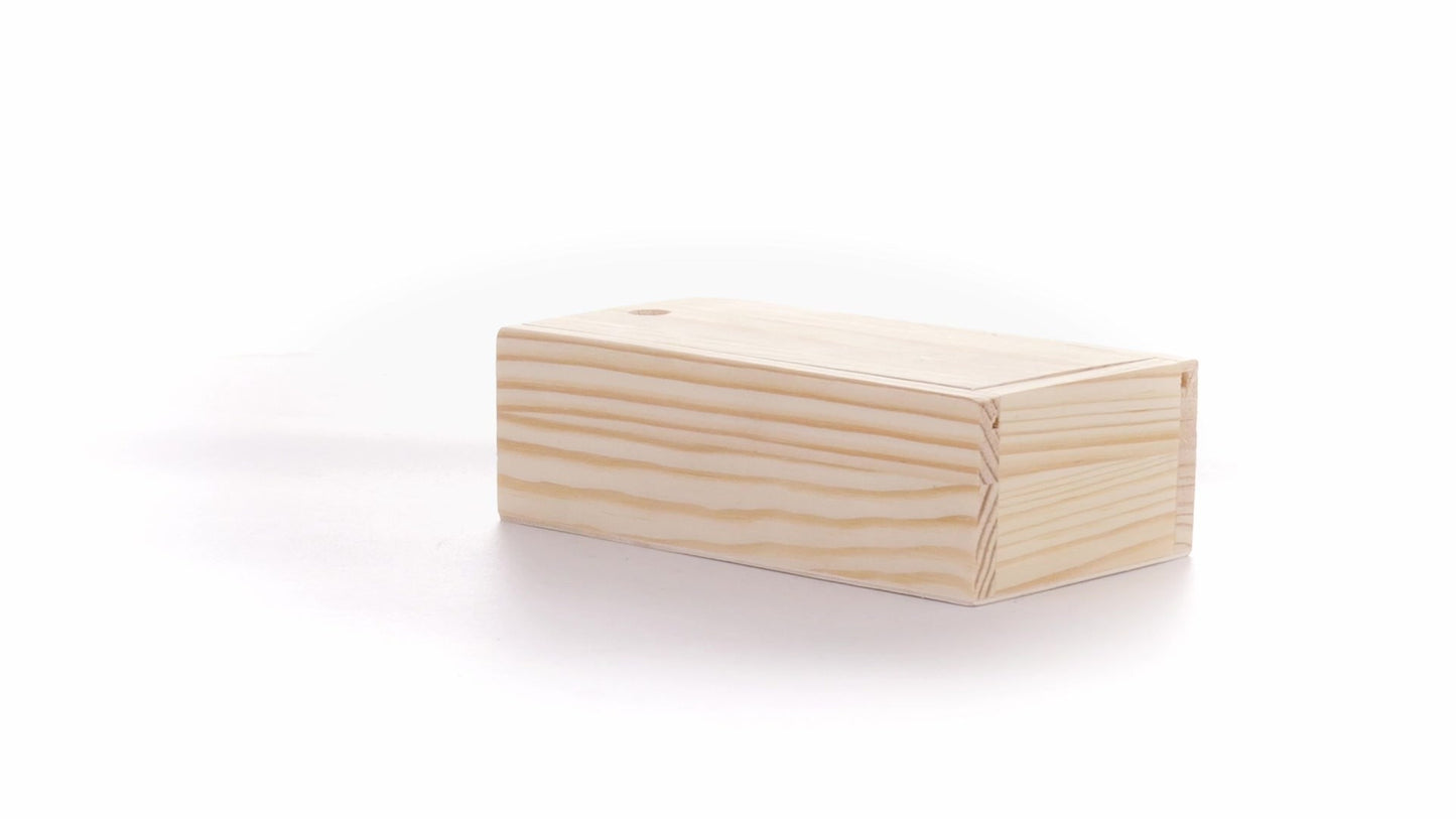 Cutie de lemn SLIDE 15x7x5