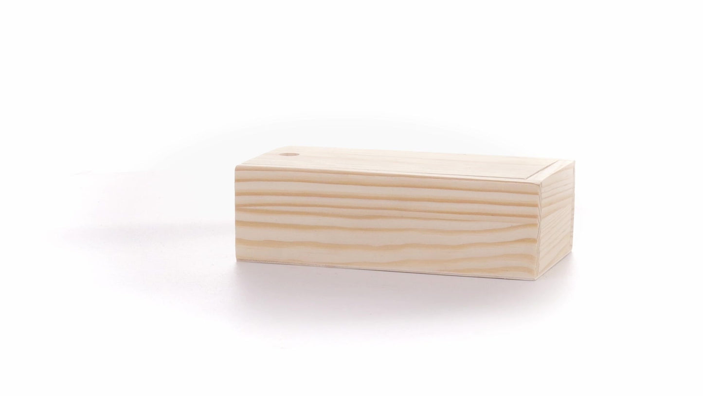 Cutie de lemn SLIDE 15x7x5