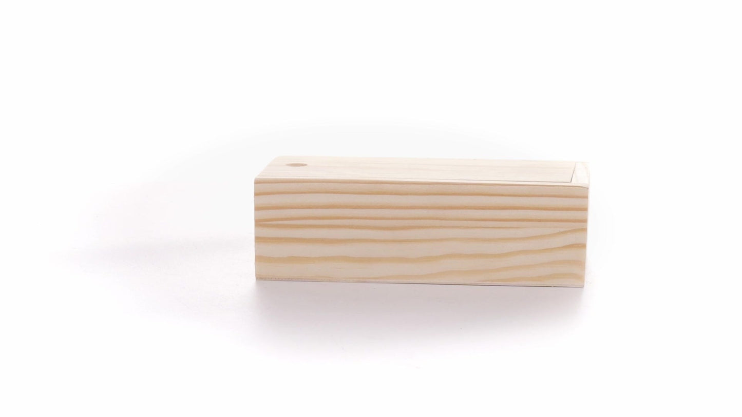 Cutie de lemn SLIDE 15x7x5
