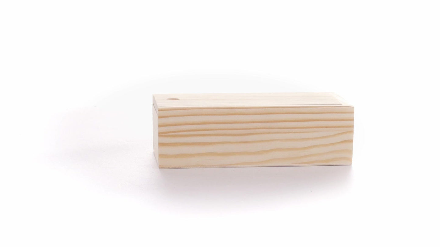 Cutie de lemn SLIDE 15x7x5
