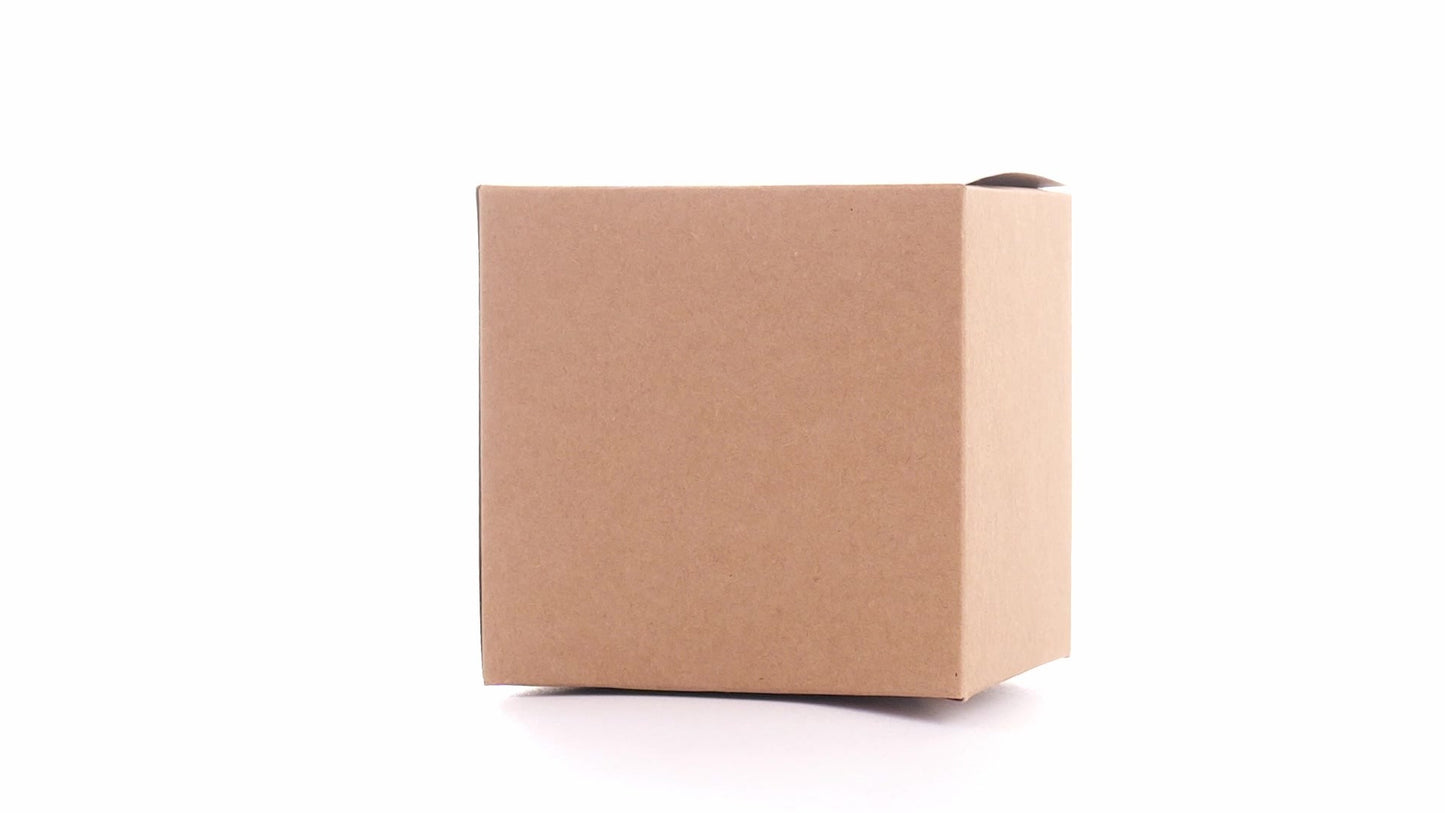 Kraft mug box