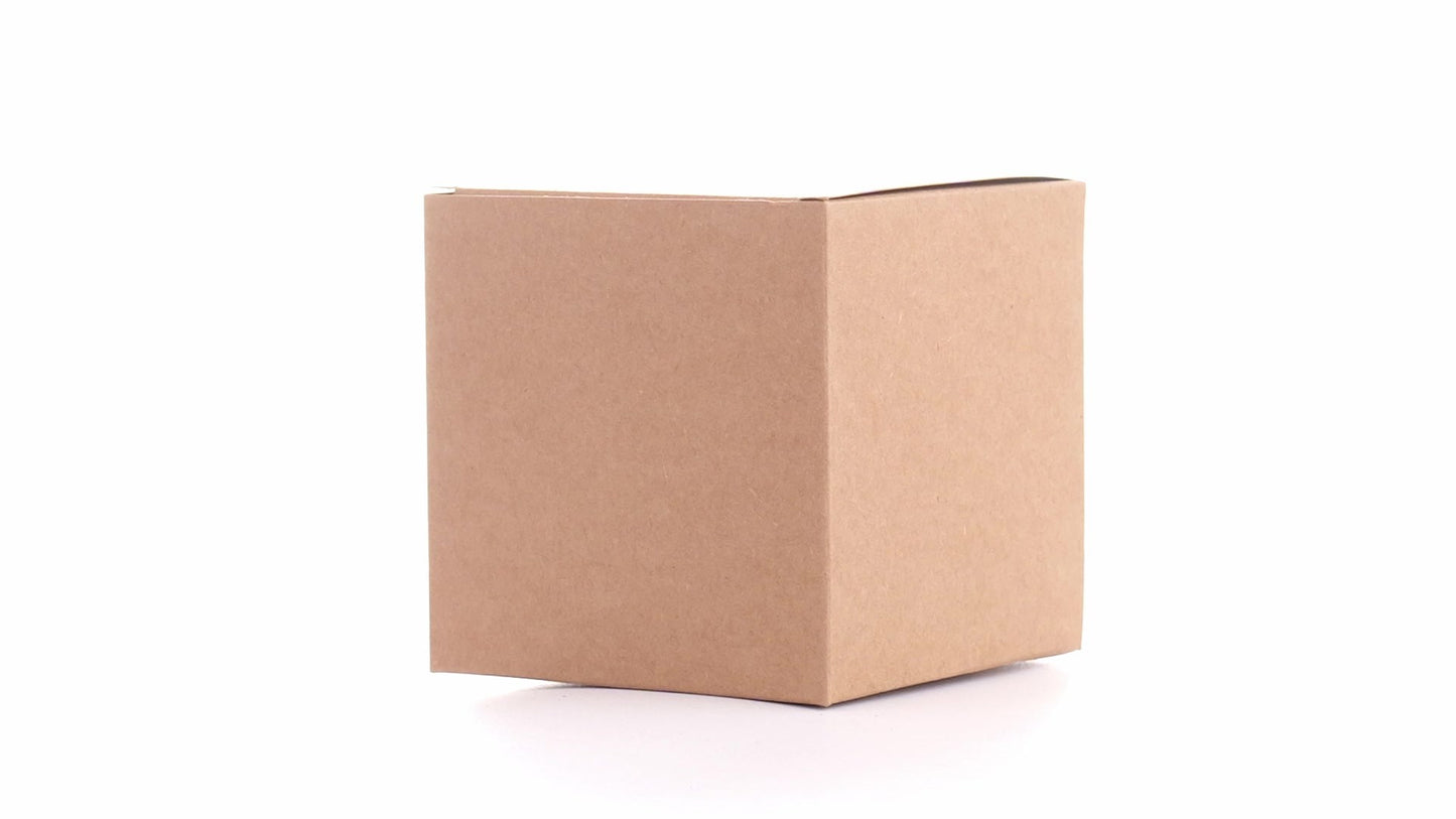 Kraft mug box