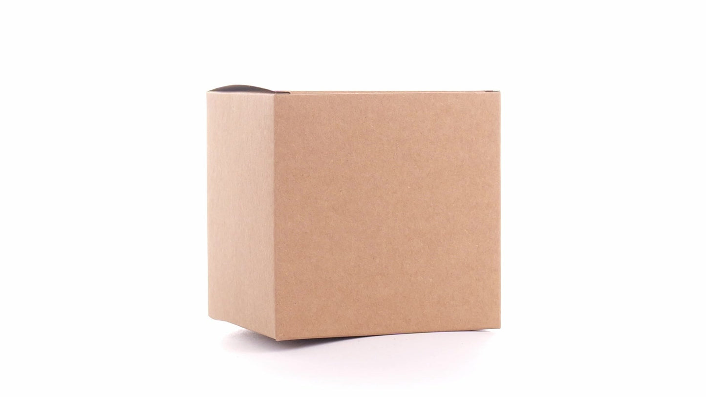 Kraft mug box