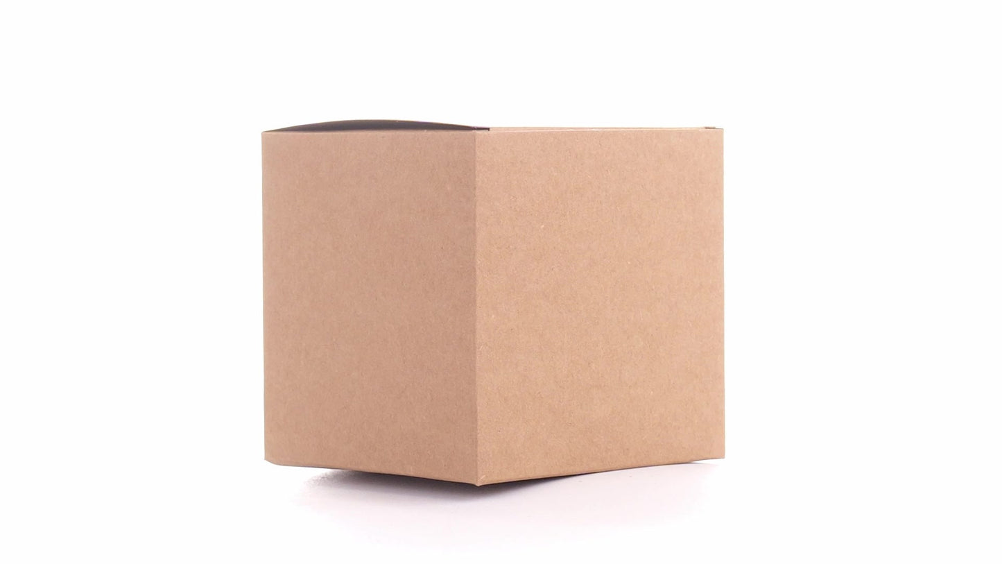 Kraft mug box