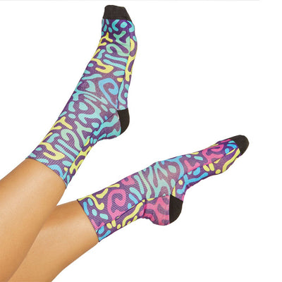 Sosete sublimabile Roly - set 5 perechi CE038112701 - Green Print