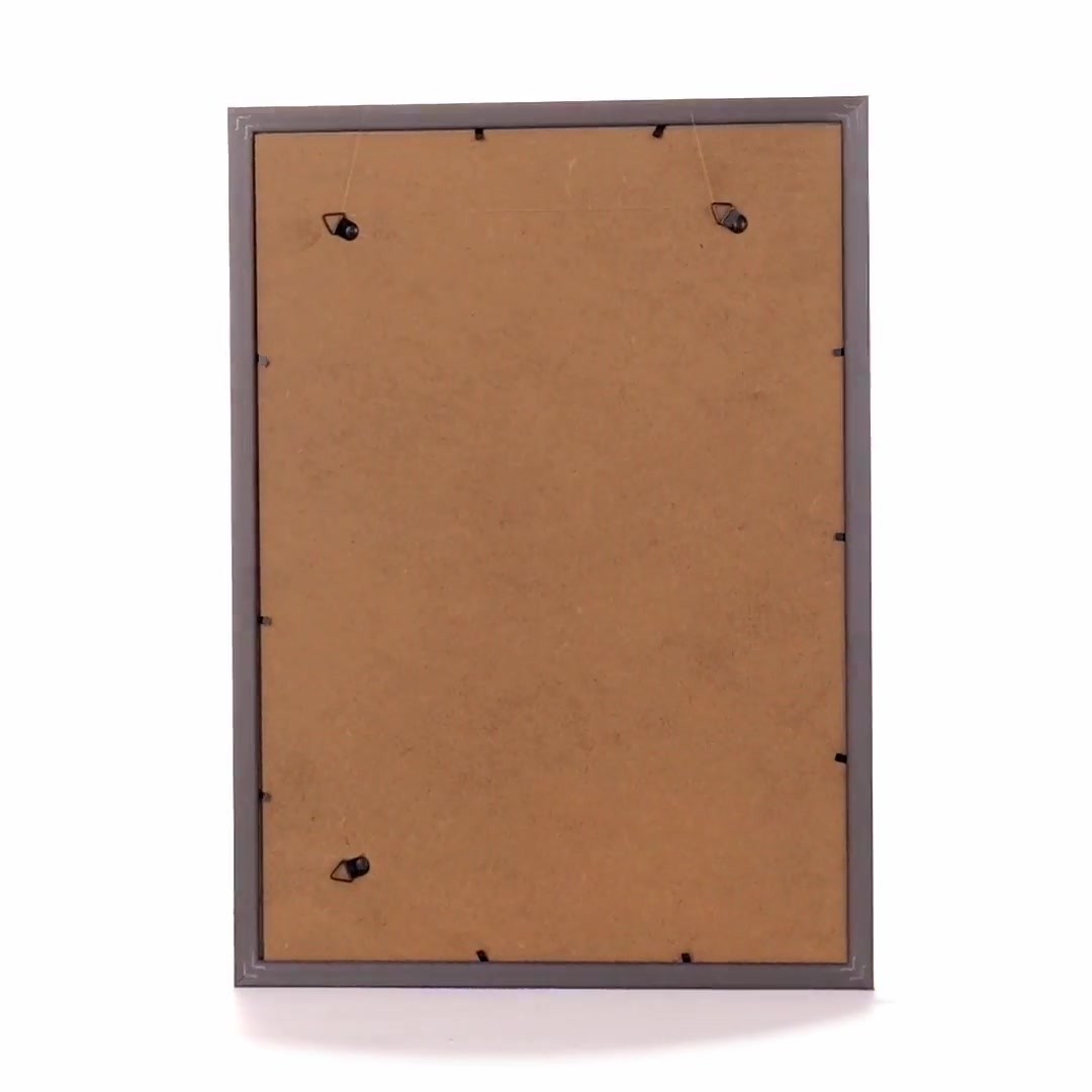 Leon textured gold photo frame A3