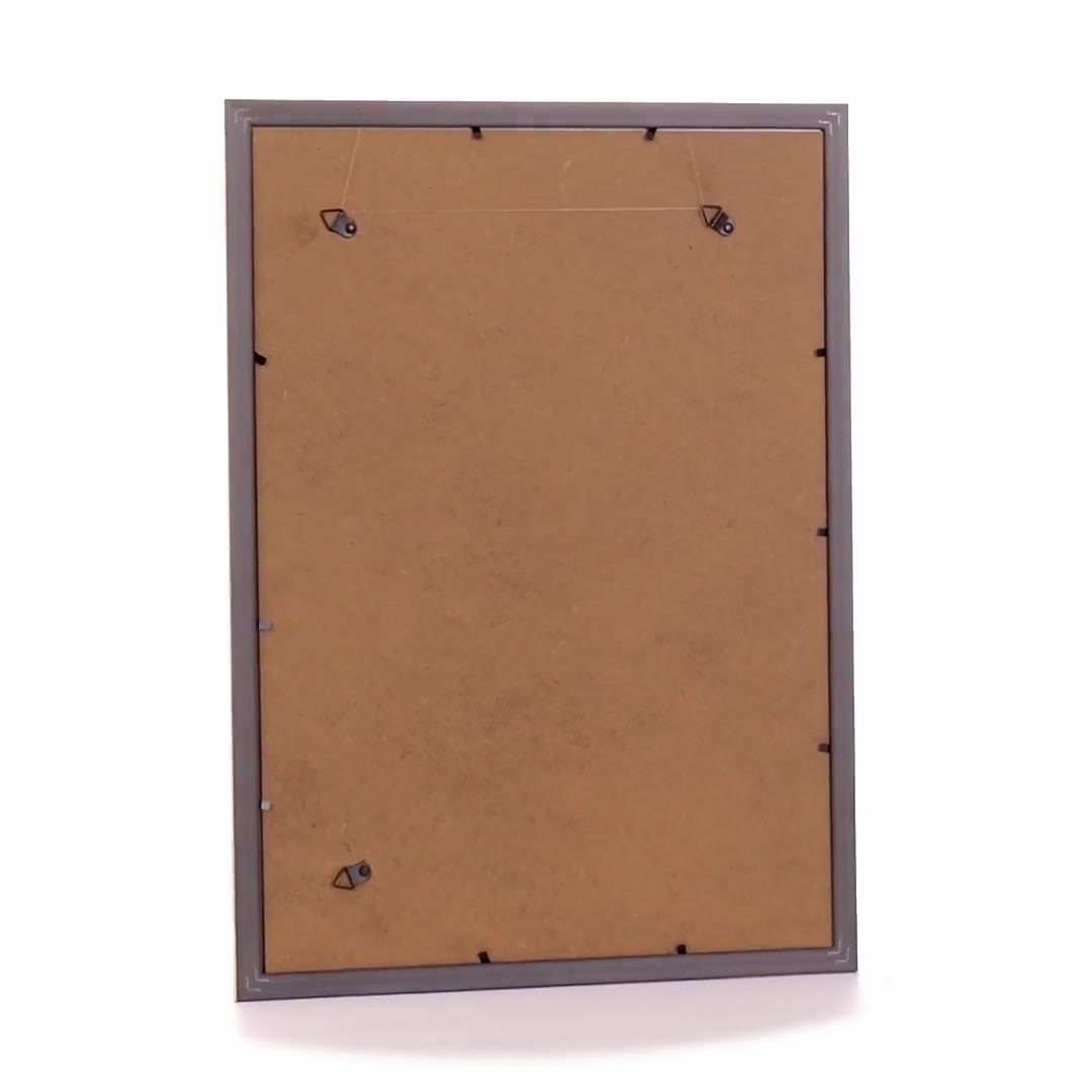 Leon textured gold photo frame A3