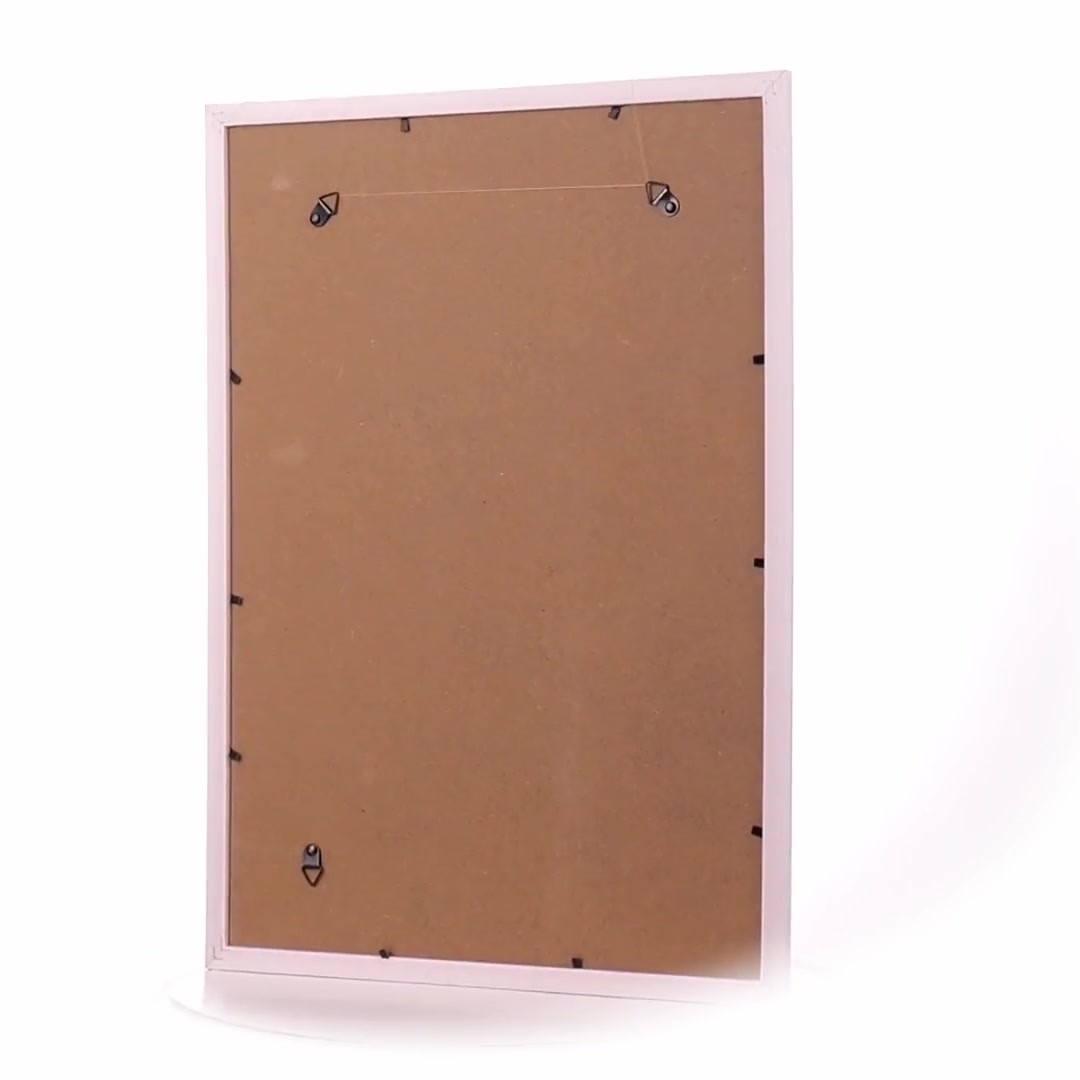 Leon golden heart photo frame A3