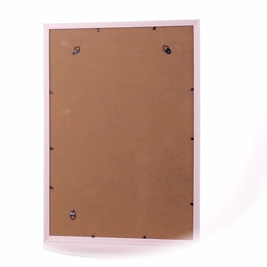 Leon golden heart photo frame A3