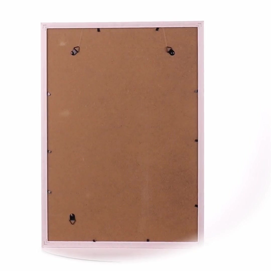 Leon golden heart photo frame A3
