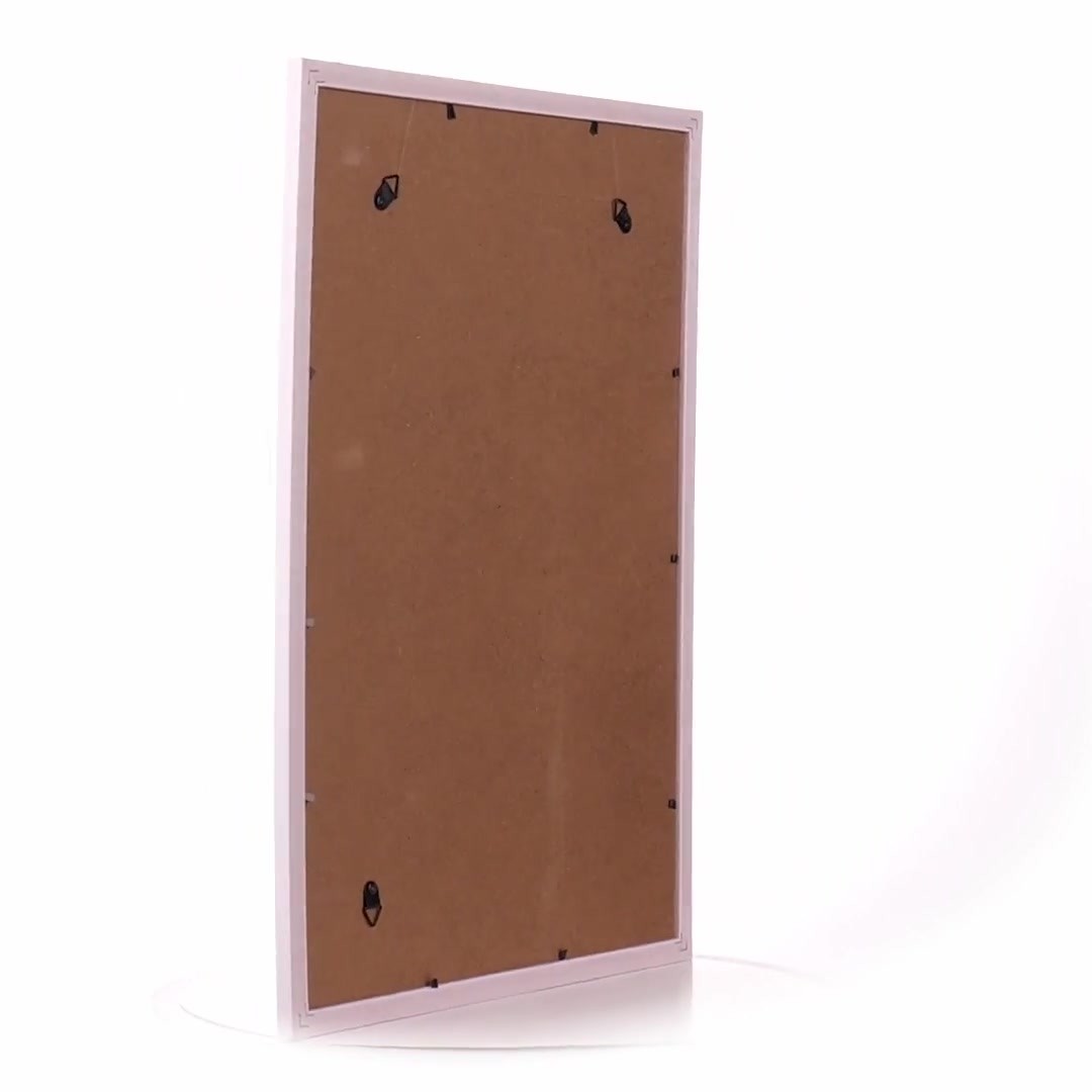 Leon golden heart photo frame A3