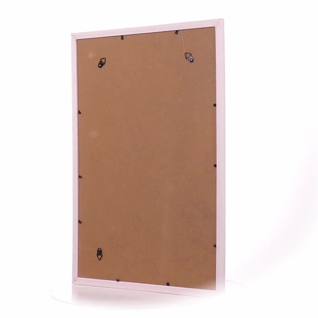Leon golden heart photo frame A3