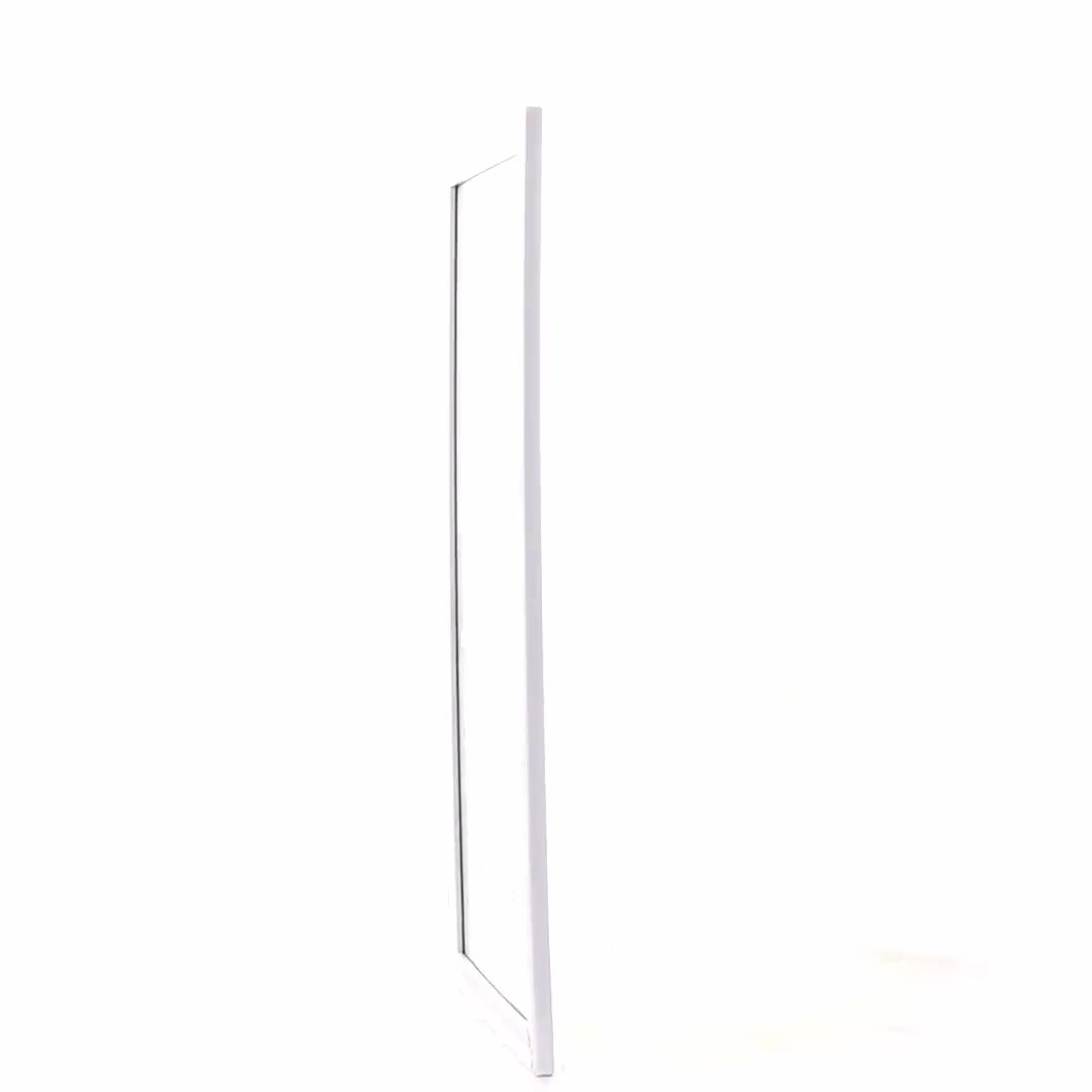 Leon white textured photo frame A3