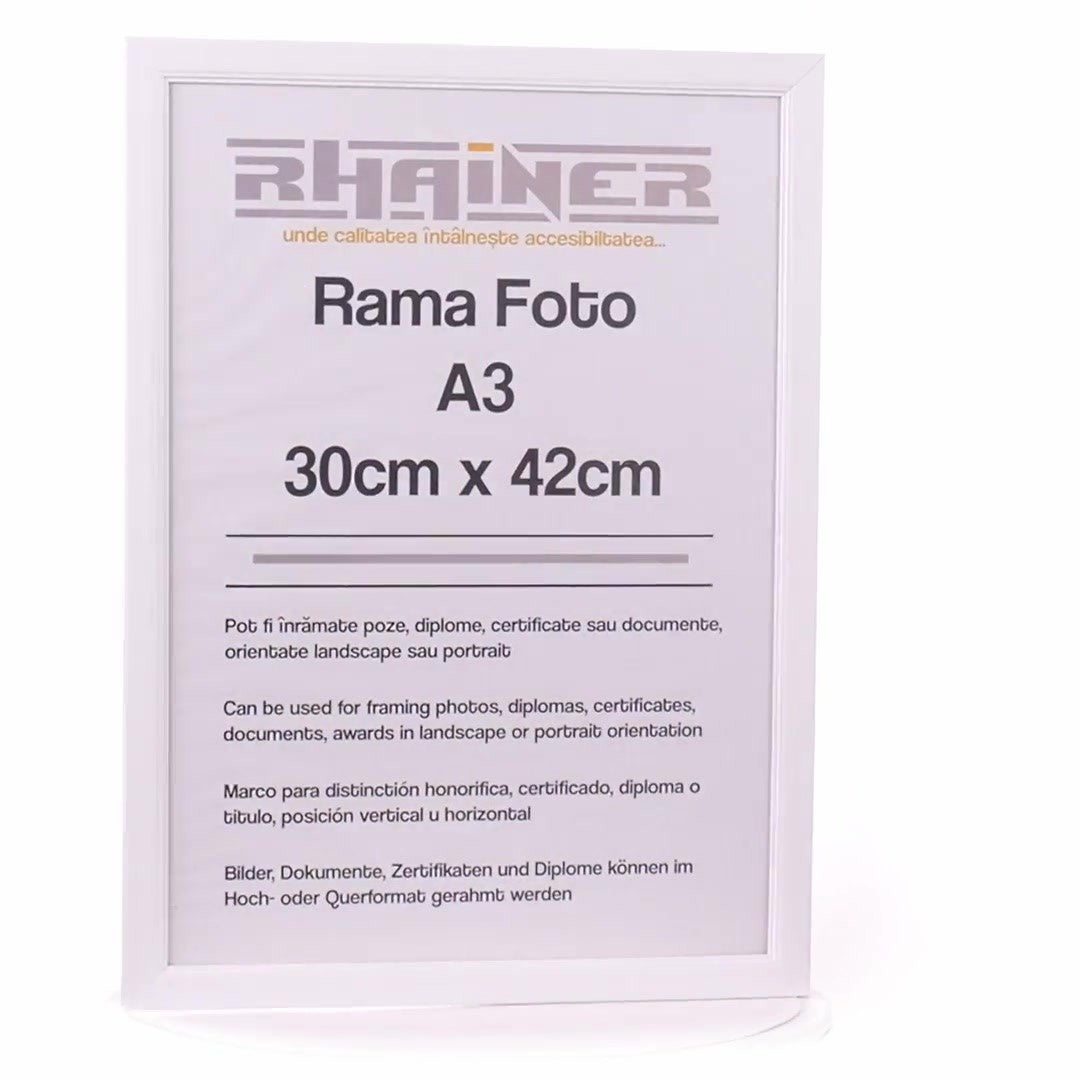 Rama foto Madrid A3 alb