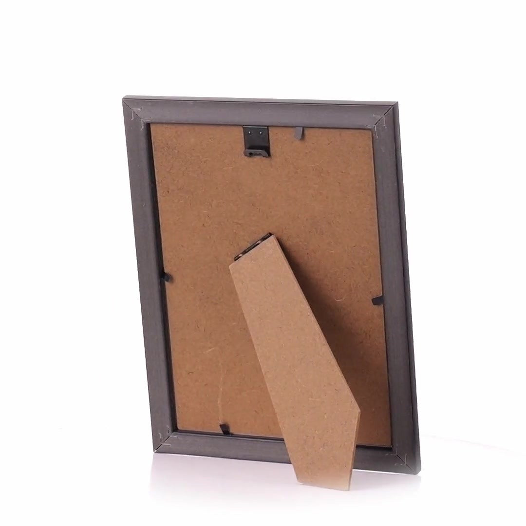 Leon black textured photo frame 13x18