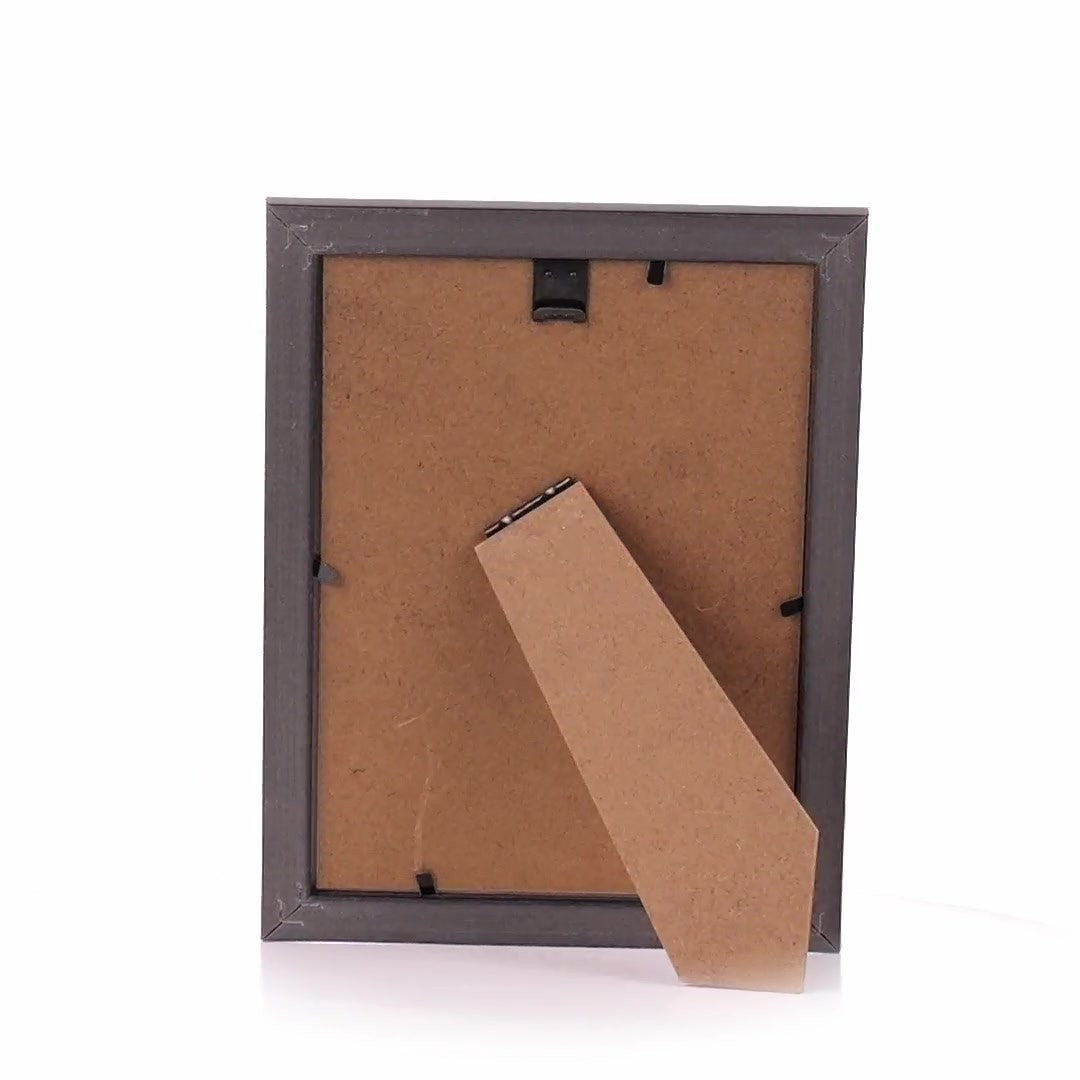 Leon black textured photo frame 13x18