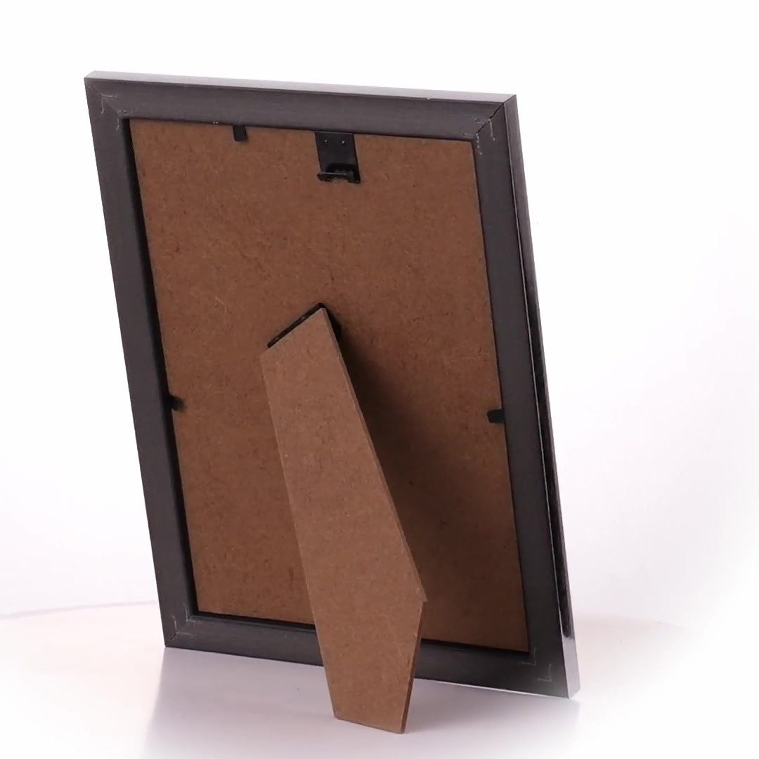 Leon textured silver photo frame 13x18