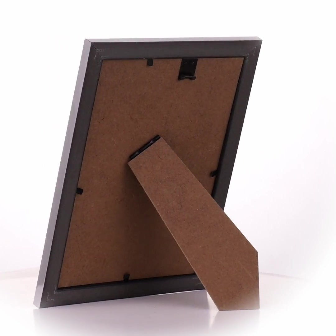 Leon textured silver photo frame 13x18