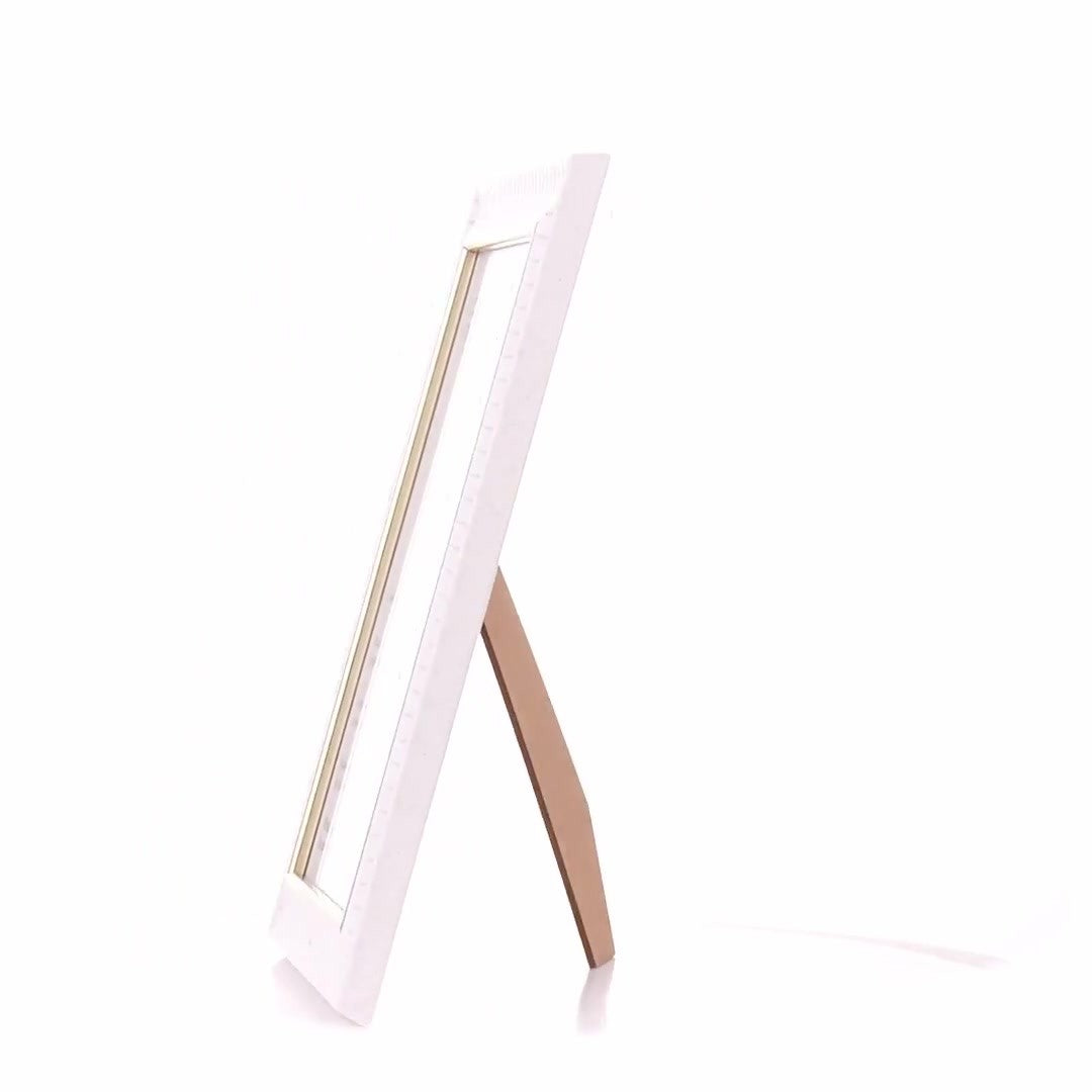 Merida white+gold photo frame 13x18