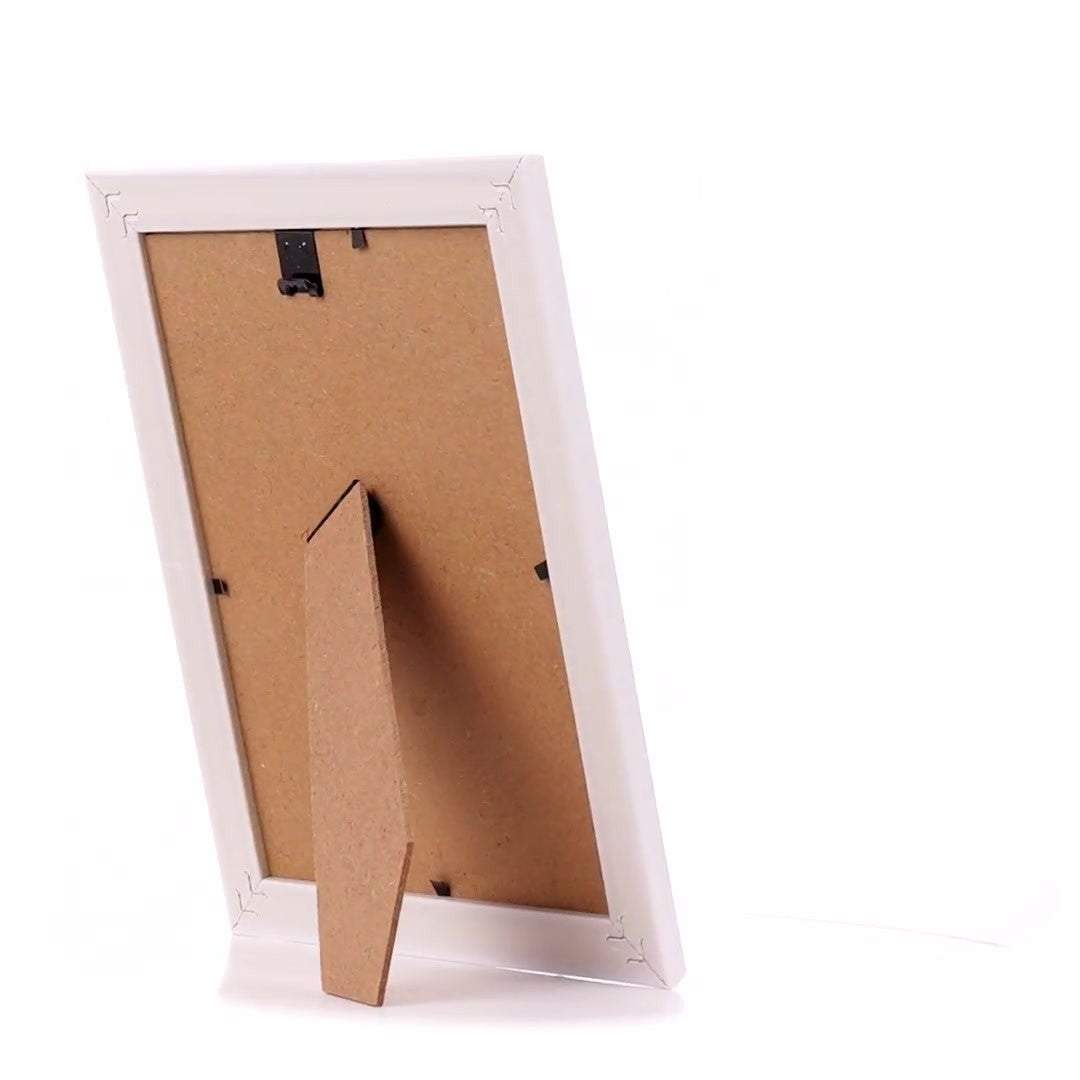 Merida white+gold photo frame 13x18