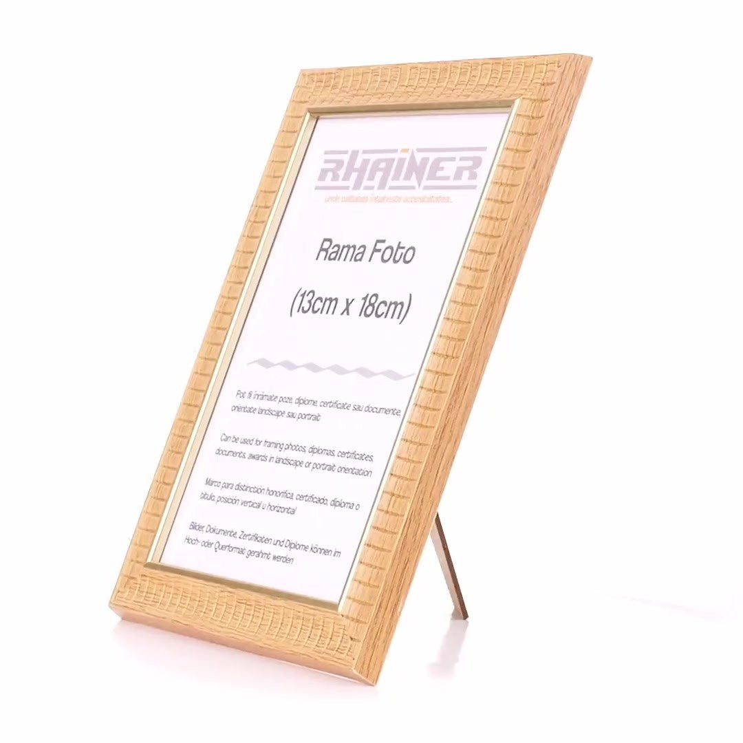 Merida cafe+gold photo frame 13x18
