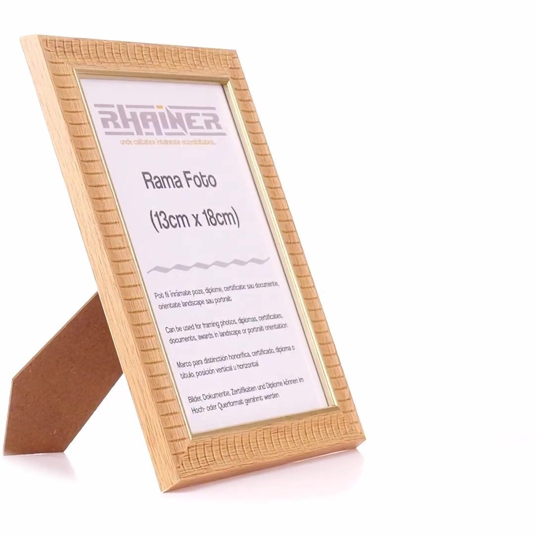 Merida cafe+gold photo frame 13x18