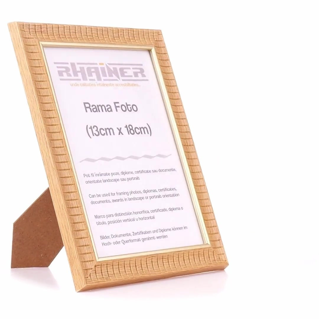 Merida cafe+gold photo frame 13x18