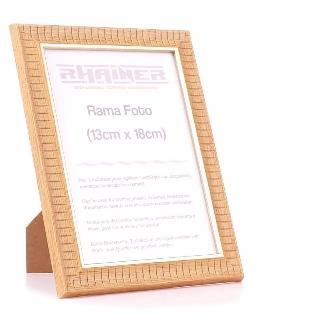 Merida cafe+gold photo frame 13x18