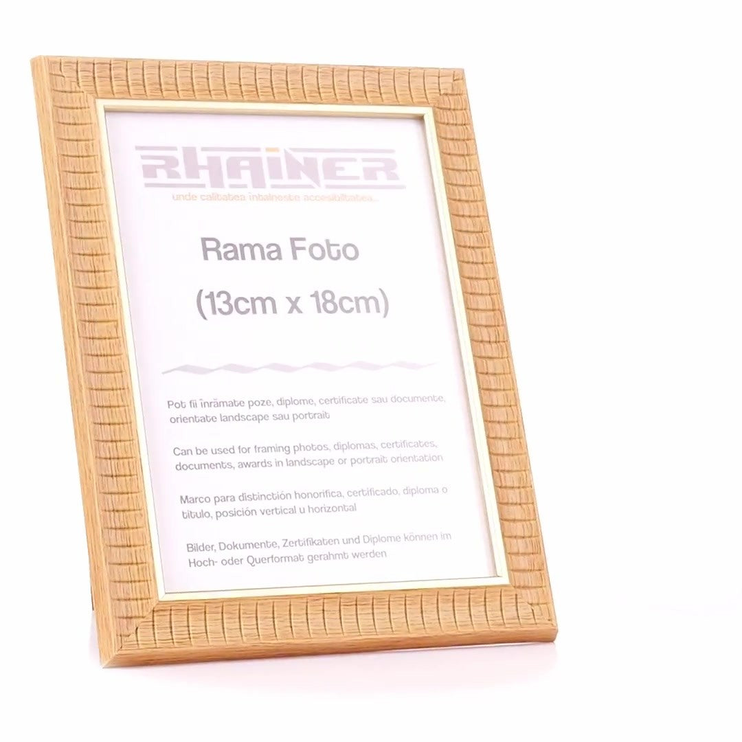 Merida cafe+gold photo frame 13x18