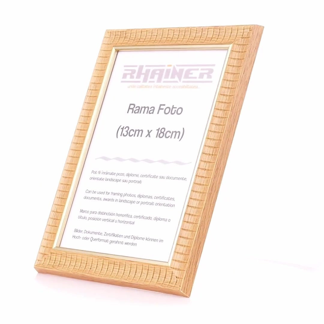 Merida cafe+gold photo frame 13x18