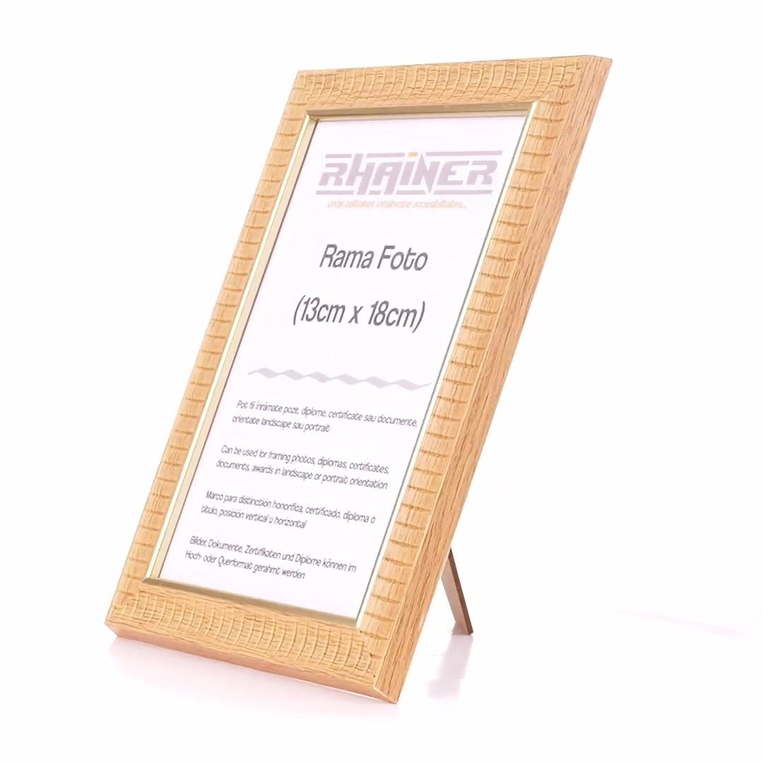 Merida cafe+gold photo frame 13x18