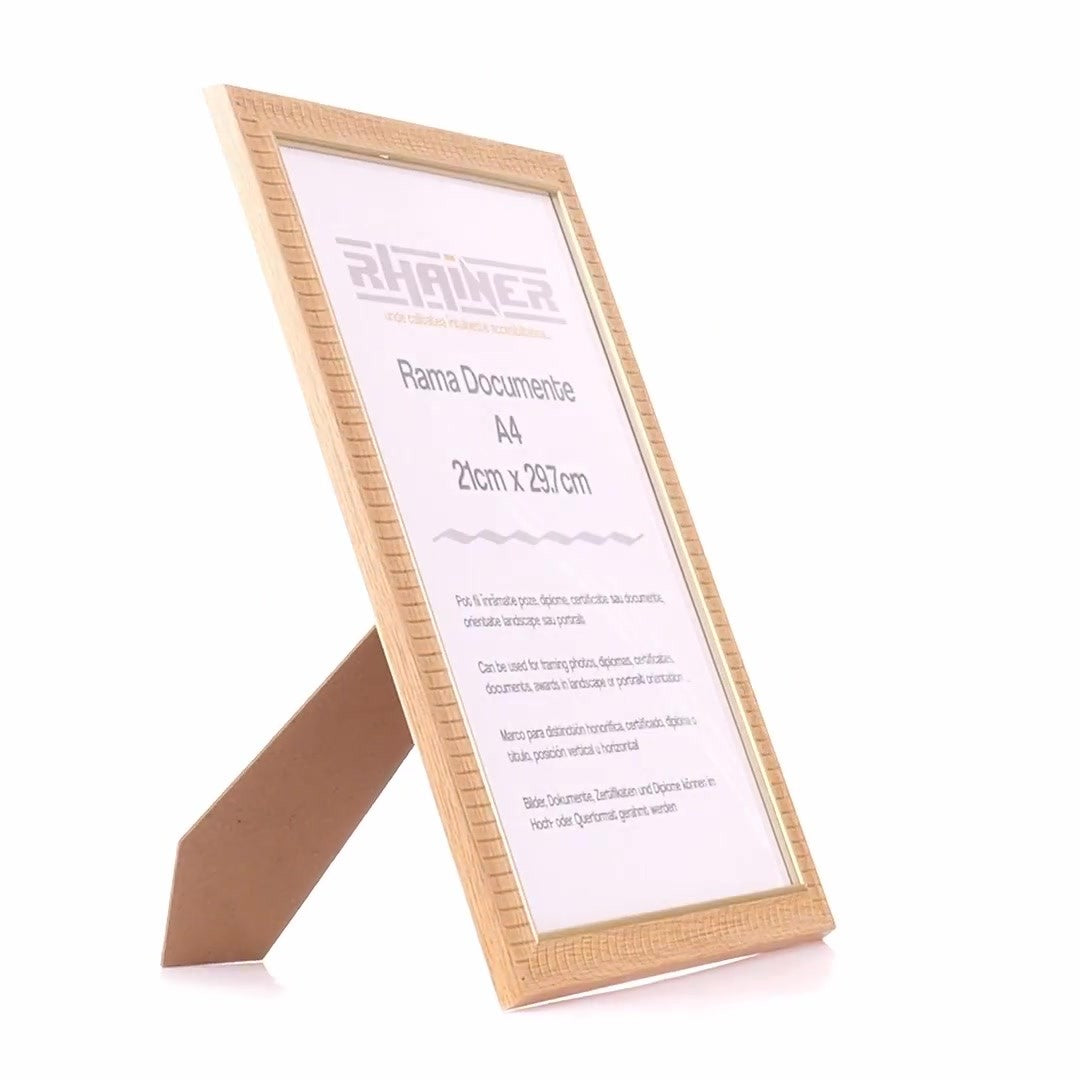 Merida cafe+gold photo frame A4