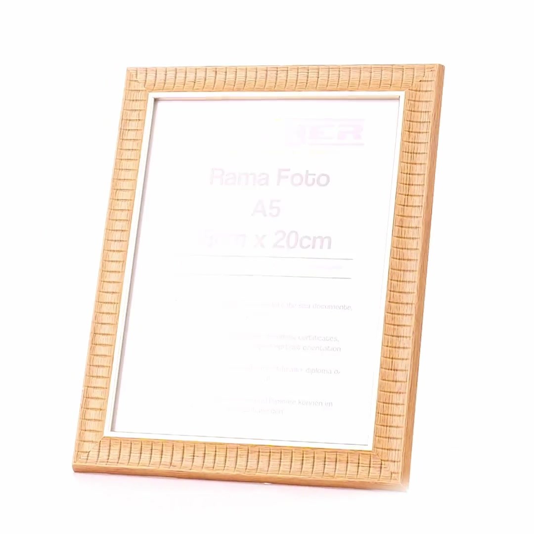 Merida cafe+gold photo frame A5