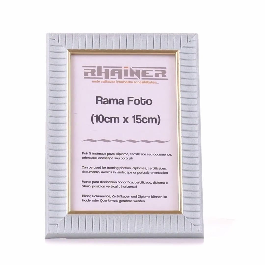 Rama foto Merida bleu+auriu 10x15