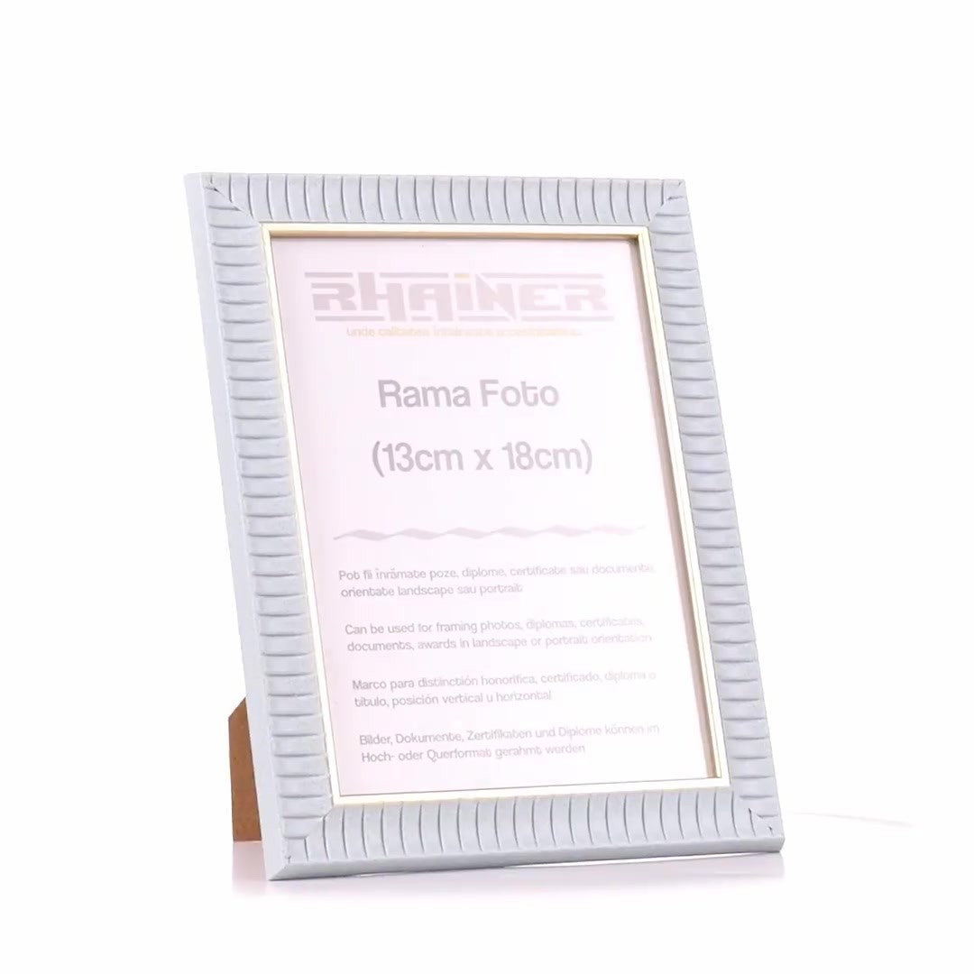 Merida blue+gold photo frame 13x18