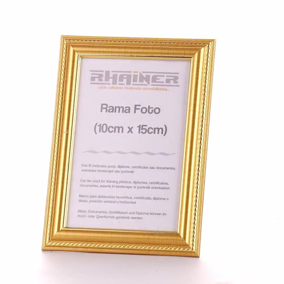 Rama foto Athos auriu 10x15