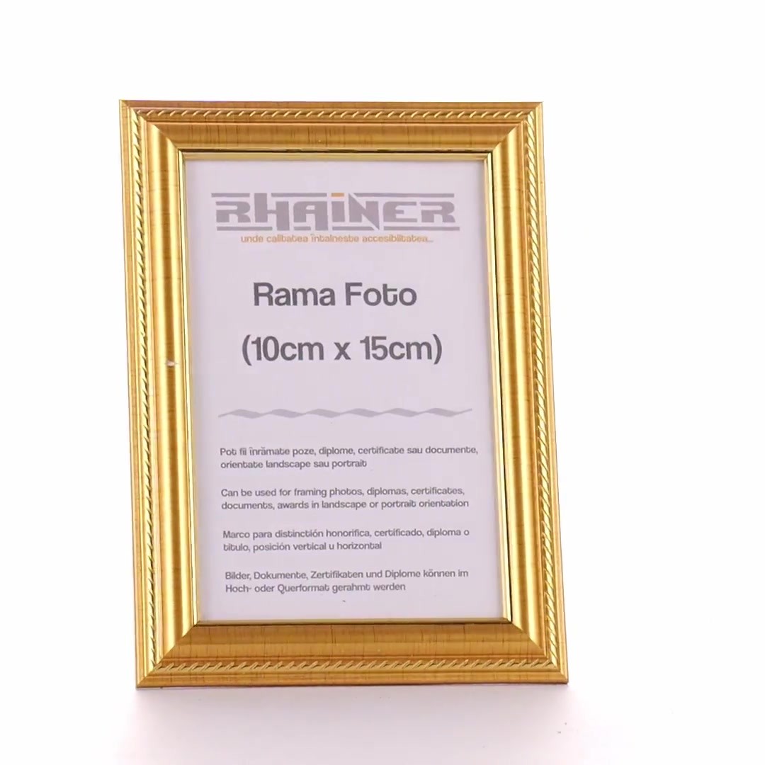 Rama foto Athos auriu 10x15