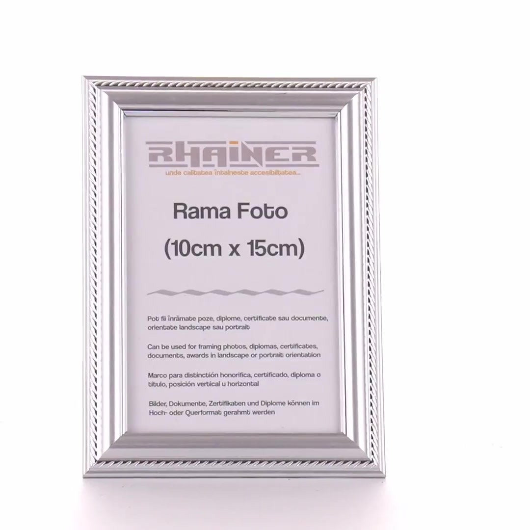 Rama foto Athos argintiu 10x15