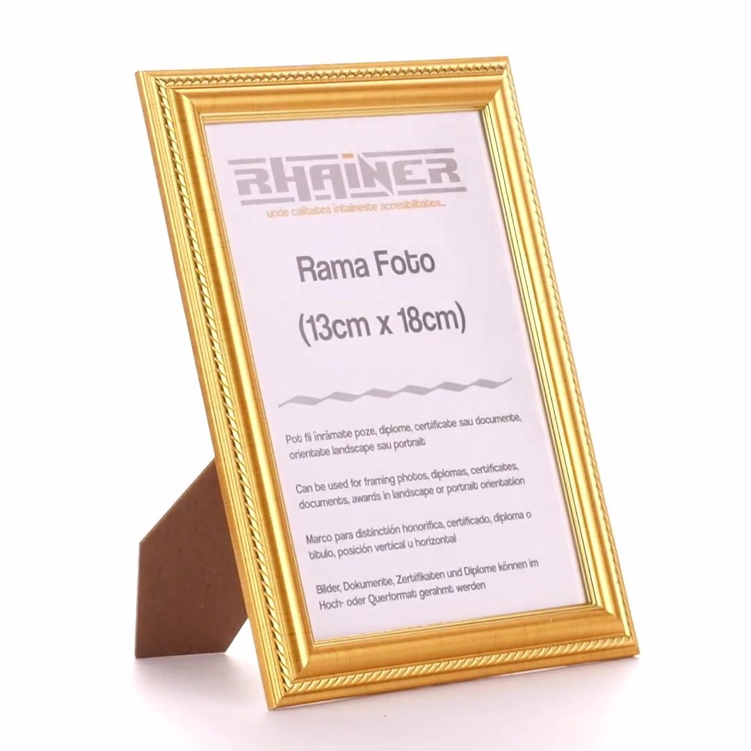 Athos gold photo frame 13x18